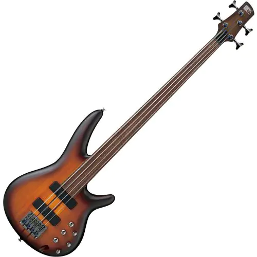 Ibanez SR Bass Workshop SRF700 Electric Bass Brown Burst Flat sku number SRF700BBF