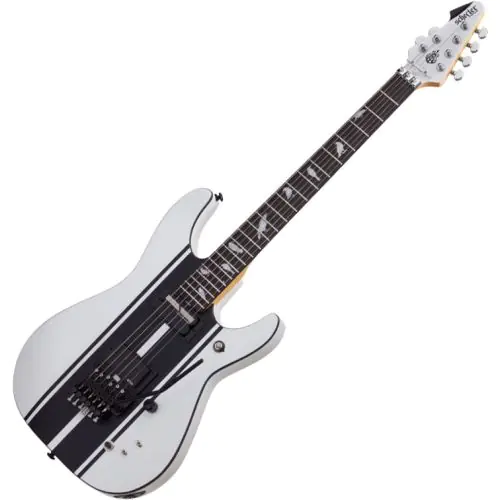 Schecter DJ Ashba Signature Electric Guitar Satin White sku number SCHECTER279