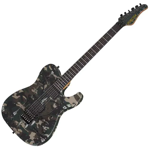 Schecter Masterwork PT Custom FR Camo Electric Guitar sku number SCHECTERMWKPTCAMO