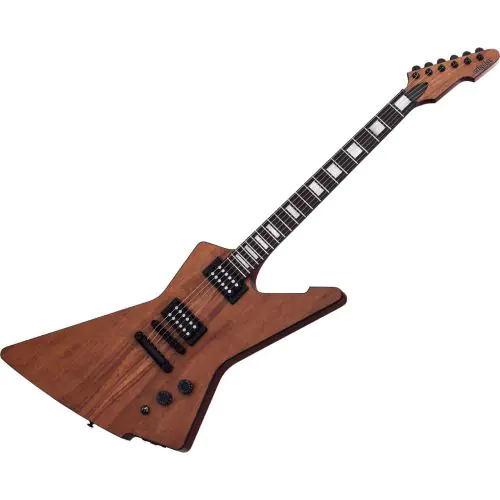 Schecter E-1 Koa Electric Guitar Natural Satin sku number SCHECTER3050