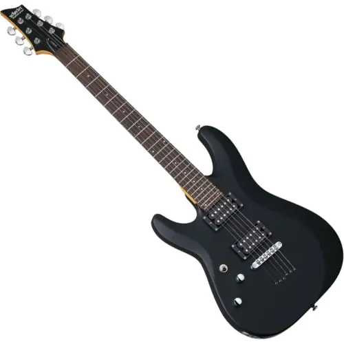 Schecter C-6 Deluxe Left-Handed Electric Guitar Satin Black sku number SCHECTER433