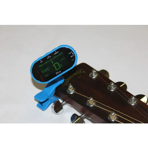 GoGo Tuners Blue TT-1 Chromatic Guitar, Bass, Violin, Viola Tuner sku number 6STT-1Blue