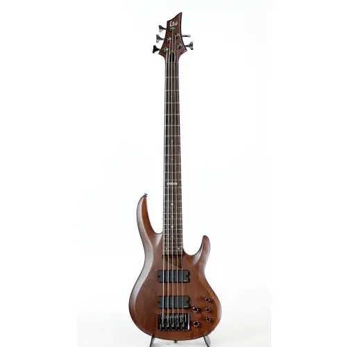 ESP LTD B-335 SBRN Stain Brown Sample/Prototype Electric Bass Guitar 0052 sku number 6SLB335SBRN_0052