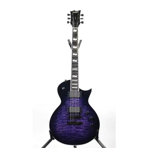 ESP Eclipse-II QM w/ Case Reindeer Blue 2013 Limited Edition Electric Guitar sku number 6SEECLSTDRDB_2013