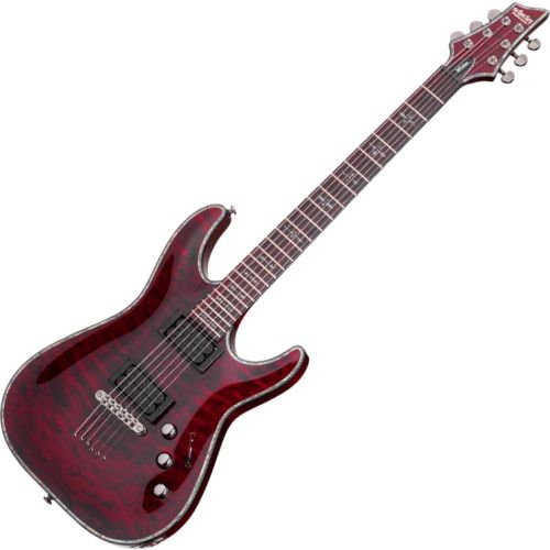 最終値下げ!!Schecter Schecter Hellraiser C-1 P Electric Guitar Black Cherry