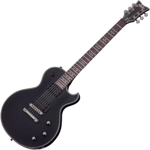 Schecter Hellraiser Solo-II P Electric Guitar Satin Black sku number SCHECTER1944