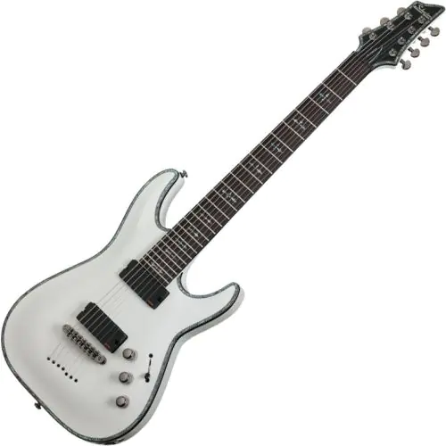 Schecter Hellraiser C-7 Electric Guitar Gloss White sku number SCHECTER1810