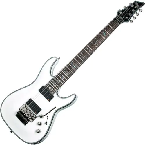 Schecter Hellraiser C-7 FR Electric Guitar Gloss White sku number SCHECTER1811