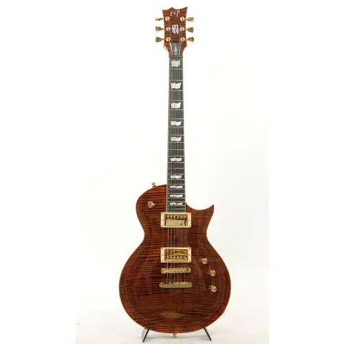 ESP ECLIPSE 40TH TE 2015 Tiger Eye Electric Guitar #28/40 sku number 6SEECL40TE_28