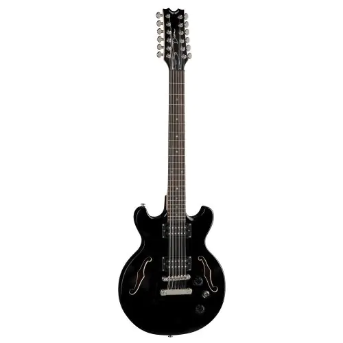 Dean Boca 12 String Classic Black Electric Guitar BOCA12 CBK sku number BOCA12 CBK