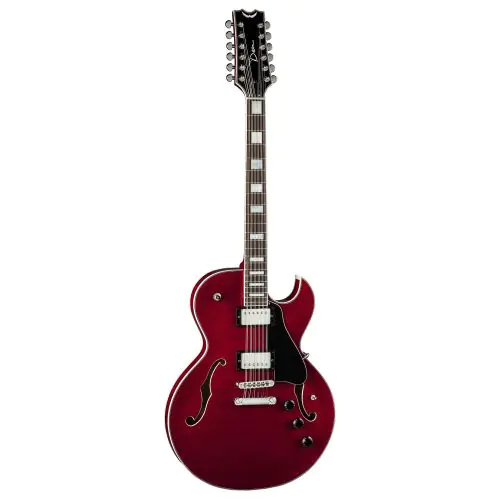 Dean Colt Flame Top 12 String w/Piezo Cherry Electric Guitar SC COLT FM12 SC sku number COLT FM12 SC