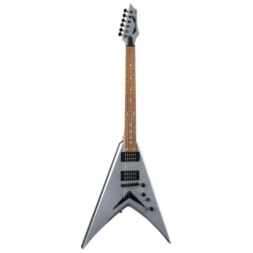 Dean V Dave Mustaine Bolt-On Metallic Silver Electric Guitar VMNTX MSL sku number VMNTX MSL