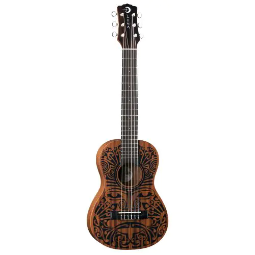 Luna Uke Tribal Mahogany 6 String Baritone UKE TRIBAL 6 sku number UKE TRIBAL 6