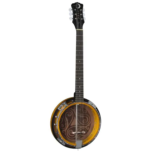 Luna Banjo Celtic 6-String Tobacco Burst BGB CEL 6 sku number BGB CEL 6