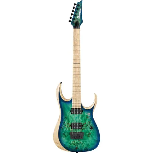 Ibanez RGDIX6MPB SBB RGD Iron Label Surreal Blue Burst Electric Guitar sku number RGDIX6MPBSBB