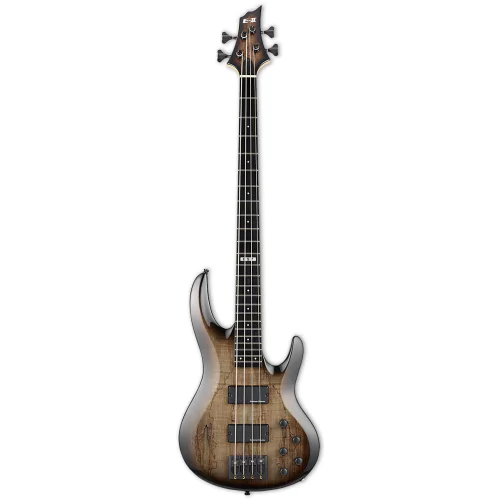 ESP E-II BTL-4 String Bass Guitar in Black Natural Burst sku number EIIBTL4BLKNB
