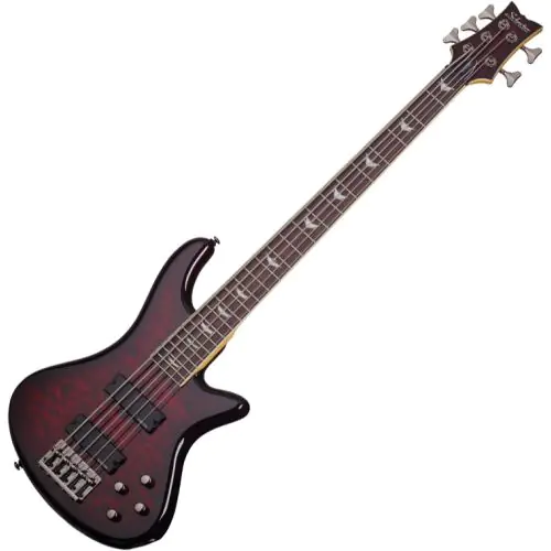 Schecter Stiletto Extreme-5 Electric Bass Black Cherry sku number SCHECTER2502