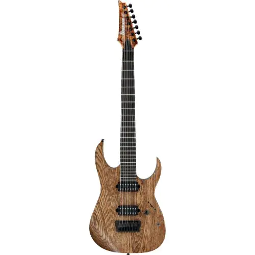 Ibanez RGIXL7 ABL RG Iron Label 7 String 27" scale Antique Brown Stained Low Gloss Electric Guitar sku number RGIXL7ABL