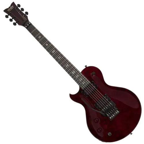 Schecter Solo-II FR Apocalypse Left Handed Electric Guitar in Red Reign sku number SCHECTER1296