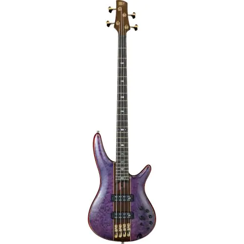 Ibanez SR Premium SR2400 4 String Amethyst Purple Low Gloss Bass Guitar sku number SR2400APL