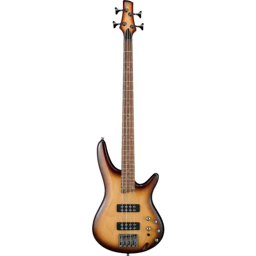 Ibanez SR Standard SR370E 4 String Natural Browned Burst Bass Guitar sku number SR370ENNB