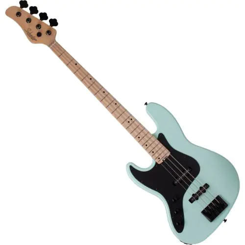 Schecter J-4 Left Handed Electric Bass in Sea foam Green sku number SCHECTER2914