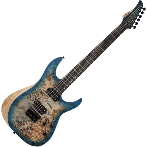 Schecter Reaper-6 Electric Guitar in Satin Sky Burst sku number SCHECTER1501