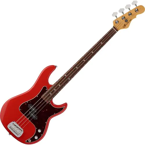 G&L Fullerton Deluxe LB-100 Electric Bass Fullerton Red sku number FD-LB1-FLR-CR