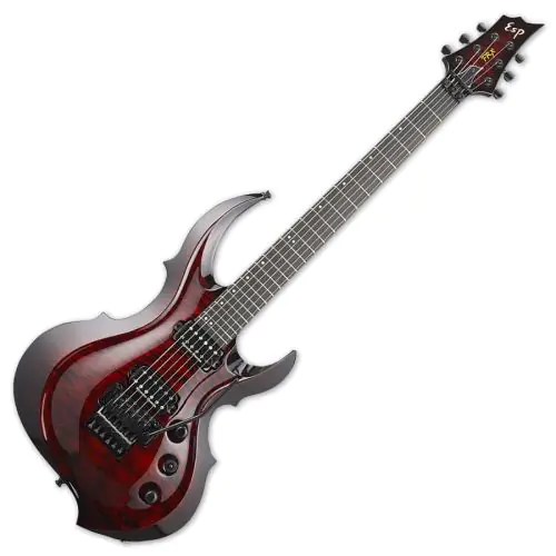 ESP FRX CTM Original Series Electric Guitar in See Thru Black Cherry sku number EFRXCTMSTBC