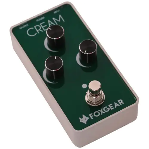 FoxGear Cream Vintage Screaming Overdrive Pedal sku number FOX-CRM