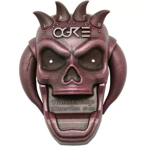 Ogre Thunderclap Distortion Special Edition Pedal - Red sku number THUNDERCLAP-R