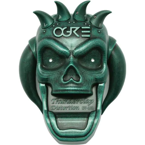 Ogre Thunderclap Distortion Special Edition Pedal - Green sku number THUNDERCLAP-G