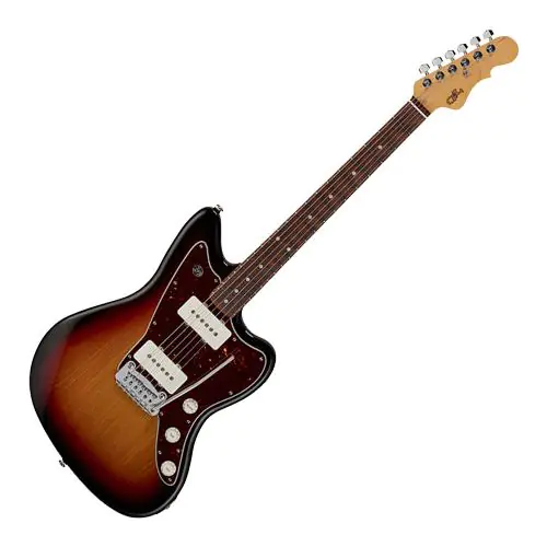 G&L Fullerton Deluxe Doheny Electric Guitar 3-Tone Sunburst sku number FD-DOH-3TS-CR