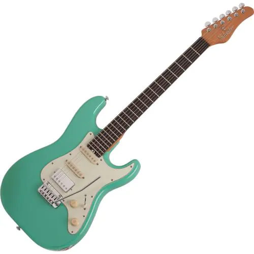 Schecter Nick Johnston Traditional HSS Electric Green sku number SCHECTER1540