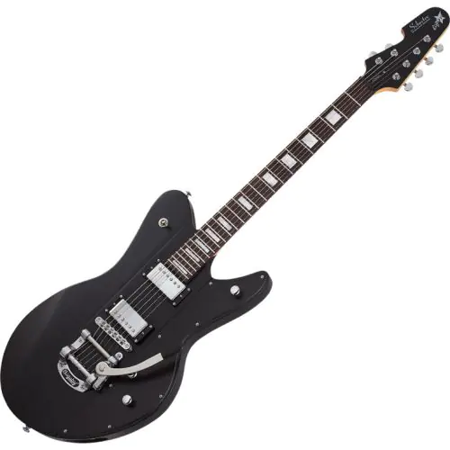 Schecter Robert Smith UltraCure Electric Guitar Black Pearl sku number SCHECTER285