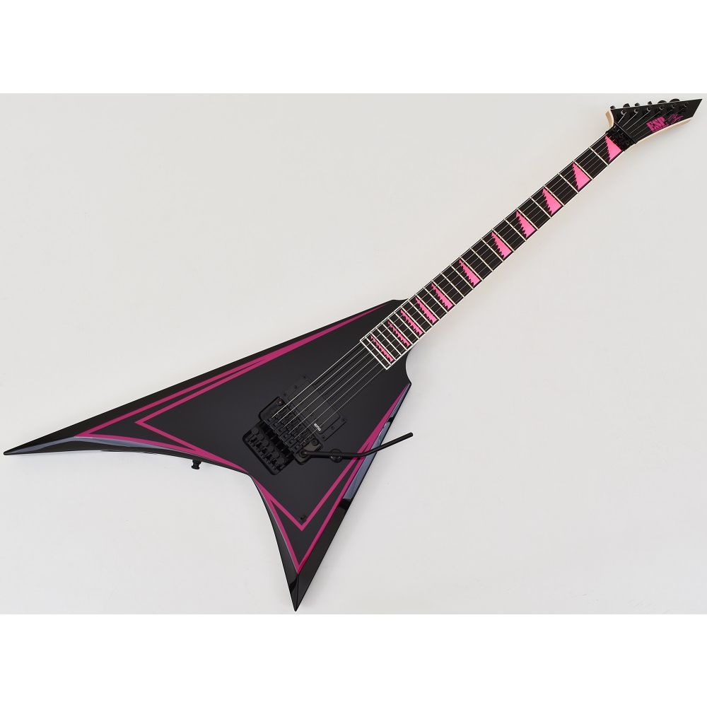 ESP Alexi Laiho Pink Sawtooth Japan Custom Shop Guitar with case