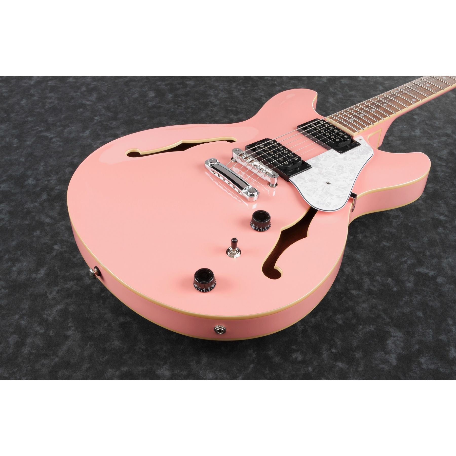 Ibanez AS63 CRP AS Artcore Vibrante Coral Pink Semi Hollow Body Electr