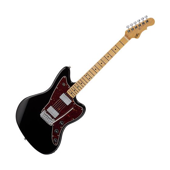 G&L Fullerton Deluxe Doheny Electric Guitar Jet Black sku number FD-DOHH-JTB-MP