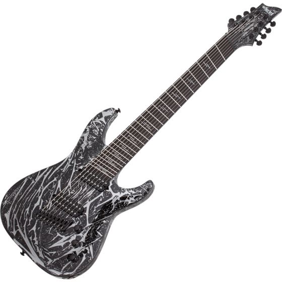 Schecter C-8 Multiscale Silver Mountain Electric Guitar sku number SCHECTER1464