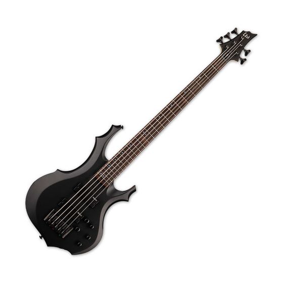 ESP LTD F-205 5 String Electric Bass Black Satin sku number LF205BLKS