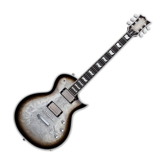 ESP Eclipse Custom Electric Guitar Silver Liquid Metal Burst sku number EECCTMSLMB