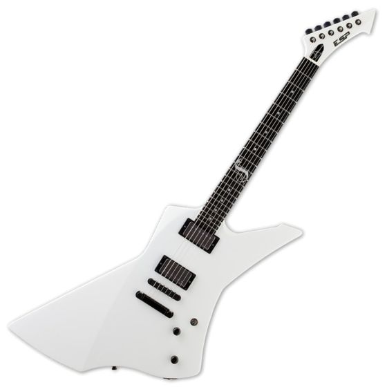 ESP James Hetfield SNAKEBYTE in White with Case sku number ESNAKEBYTEWH