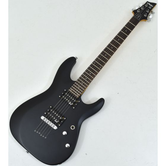 Schecter C-6 Deluxe Electric Guitar Satin Black B-Stock sku number SCHECTER430.B