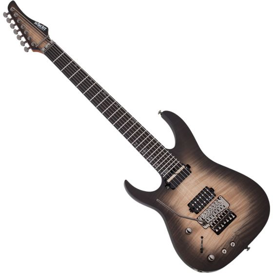 Schecter Banshee Mach-7 FR S Left Handed Electric Guitar Ember Burst sku number SCHECTER1431