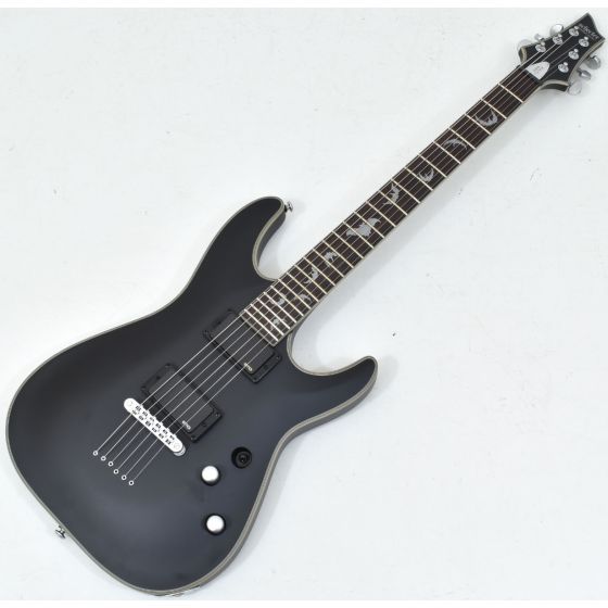 Schecter Damien Platinum-6 Electric Guitar Satin Black B-Stock 0519 sku number SCHECTER1181.B 0519