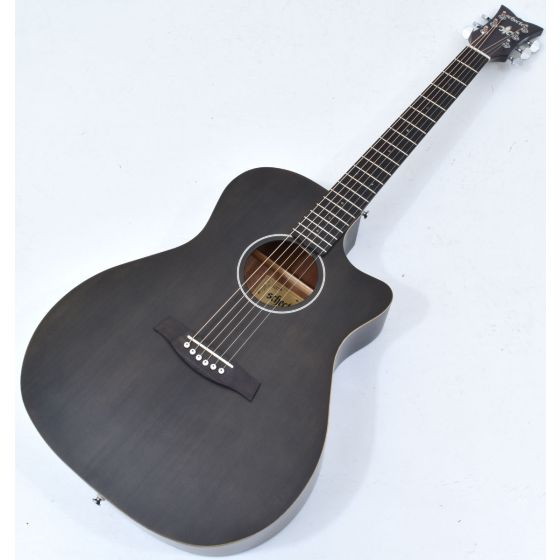 Schecter Deluxe Acoustic Guitar Satin See Thru Black B-Stock 4620 sku number SCHECTER3716.B 4620