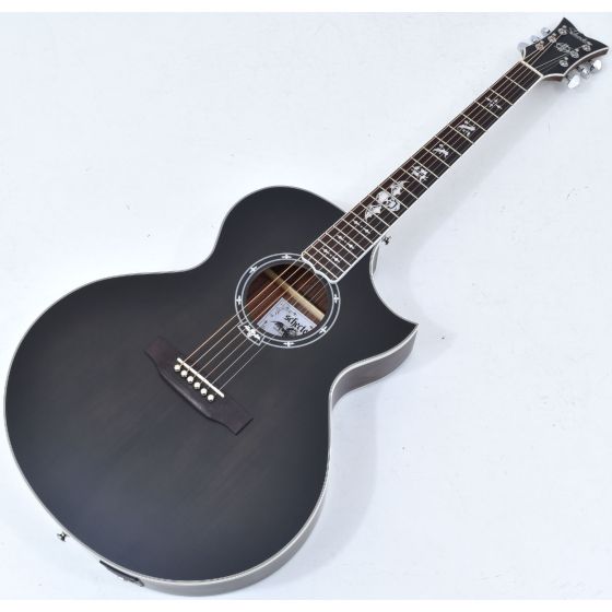 Schecter Synyster Gates SYN GA SC Acoustic Electric Guitar Trans Black Burst Satin B-Stock 2121 sku number SCHECTER3701.B 2121