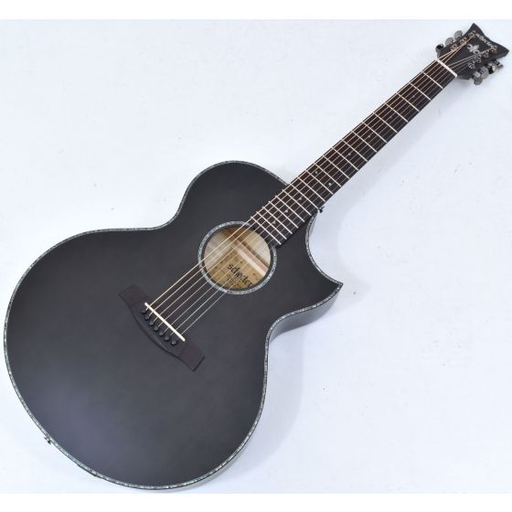 Schecter Orleans Stage-7 String Acoustic Guitar See Thru Black Satin B-Stock 1960 sku number SCHECTER3709.B 1960