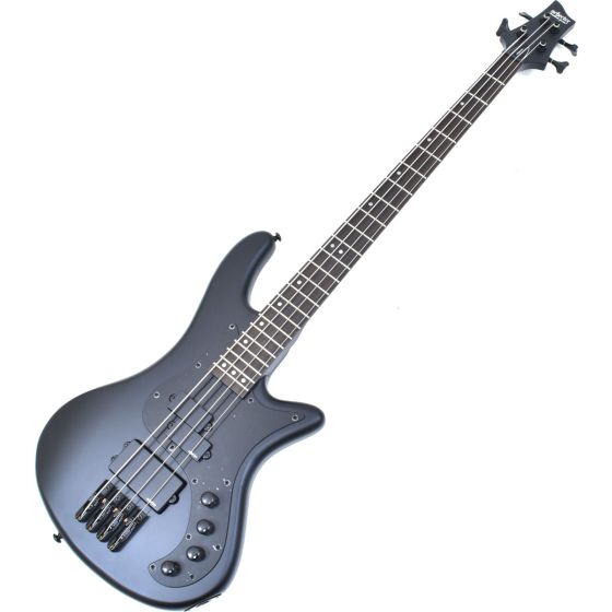 Schecter Stiletto Stealth-4 Electric Bass Satin Black B-Stock 1012 sku number SCHECTER2522.B 1012