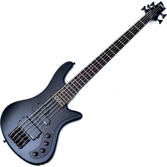 Schecter Stiletto Stealth-5 Electric Bass Satin Black B-Stock 2216 sku number SCHECTER2523.B 2216